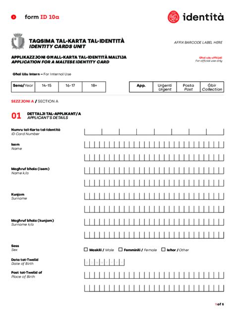 id 10a form pdf.